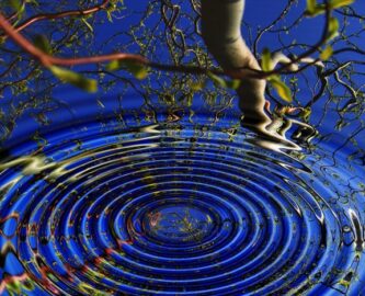 Ripple in water