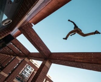 person jumping