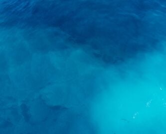 blue water