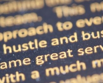 words